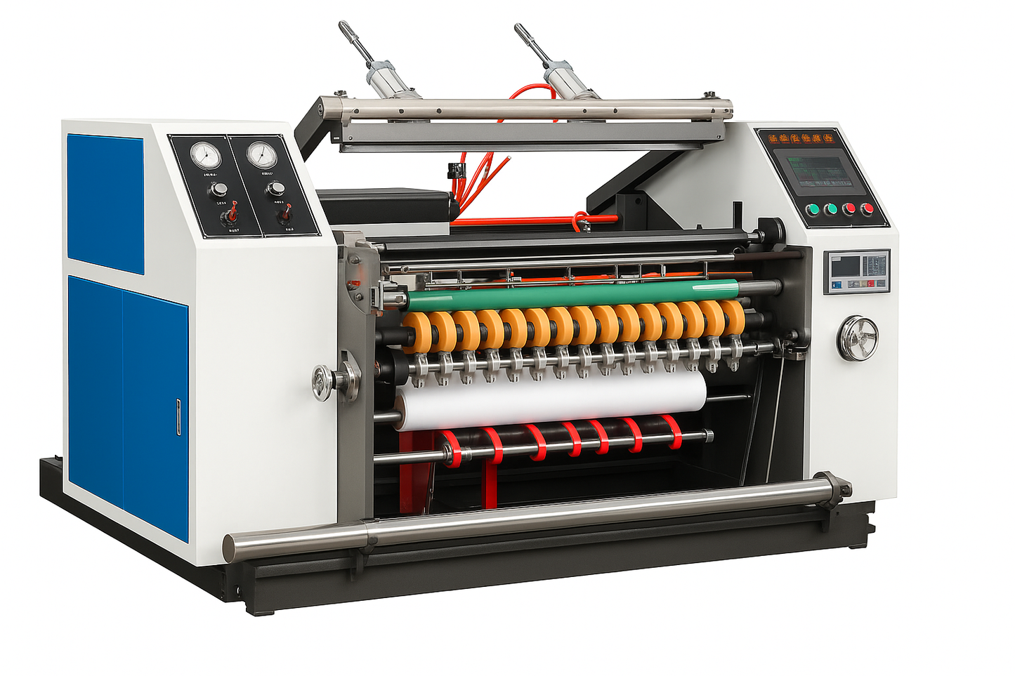 High-Speed Thermal Paper Slitting Machine for POS, ATM, and Label Rolls